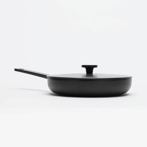 CraneCookwareC3CastIronFryingPanSideView