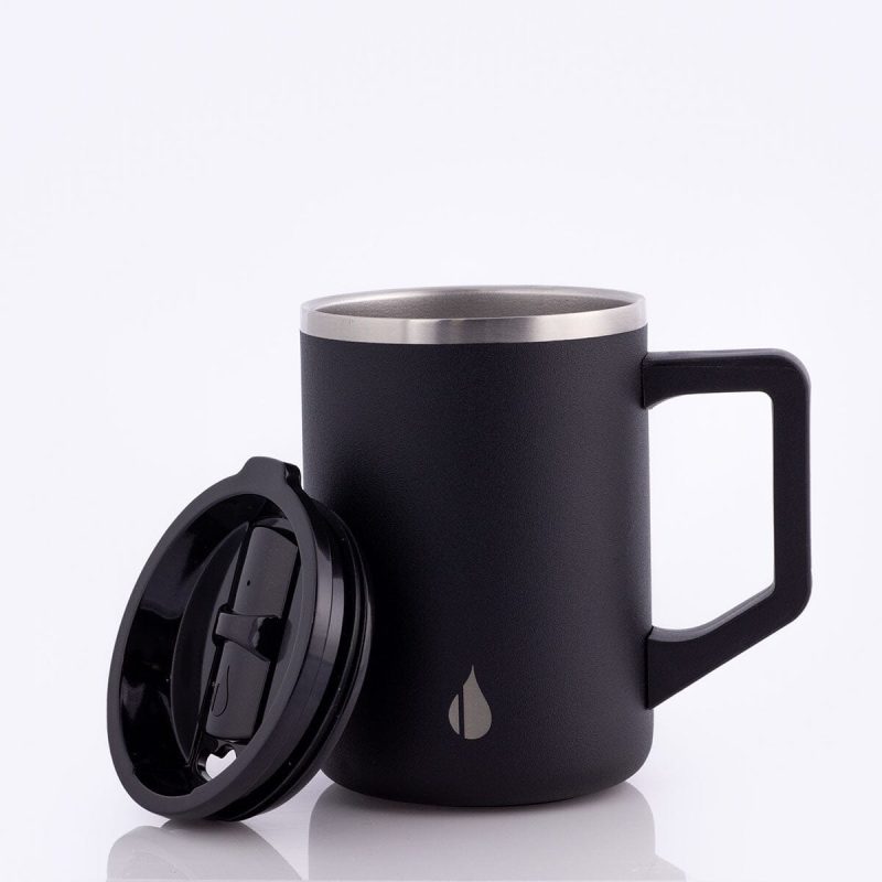 Elemental Summit 16oz CampMug Black 61200sq