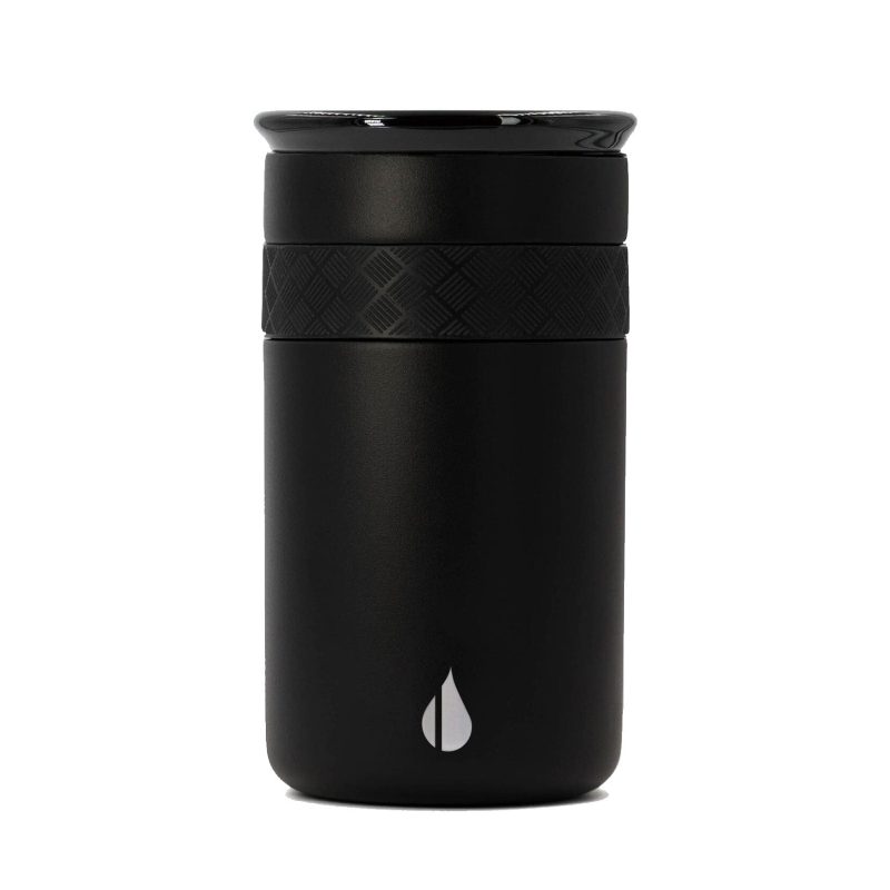 ElementalArtisanTumblerMugBlack 12Sq