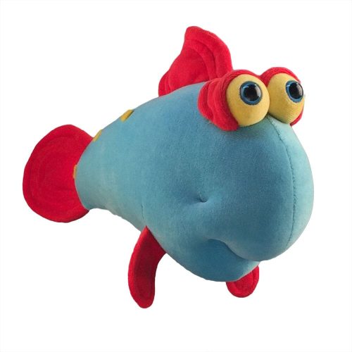 FunnyFriends Fish GoogleTrout BlueRed Mini FrontView 1003