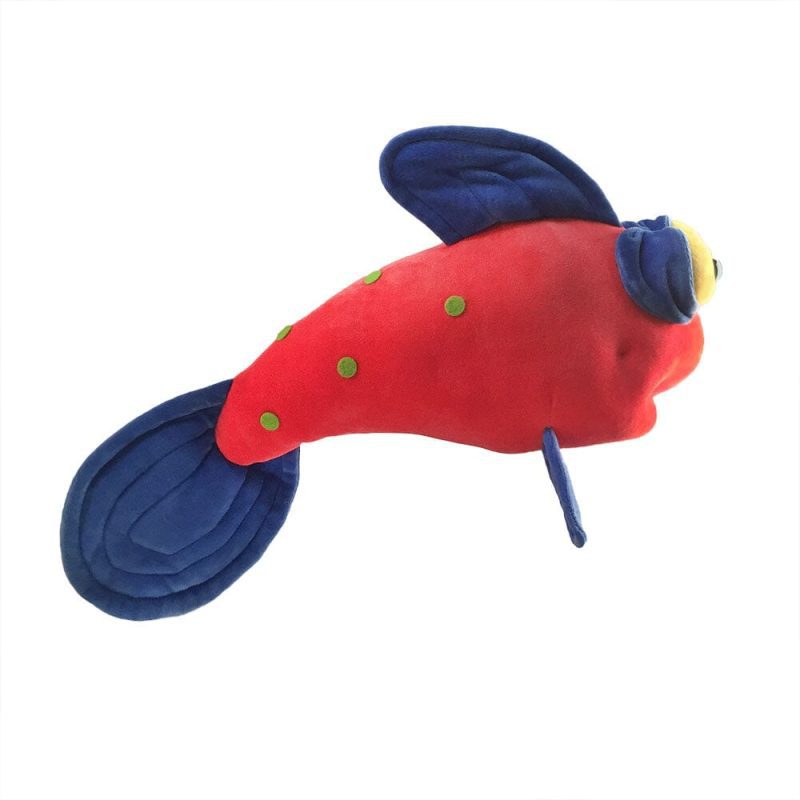 FunnyFriends Fish GoogleTrout RedBlue Large SideView 10061