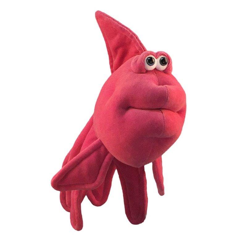 FunnyFriends Fish HotFish Fucsia Mini FrontView 10082A