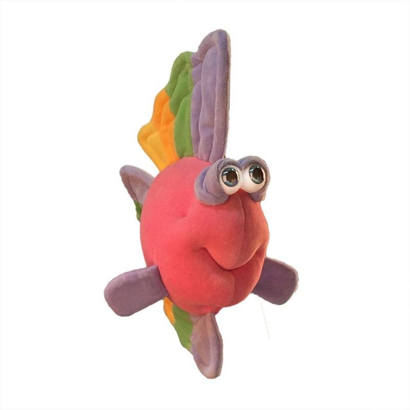 FunnyFriends Fish RainbowBout Pink Small FrontView 10151