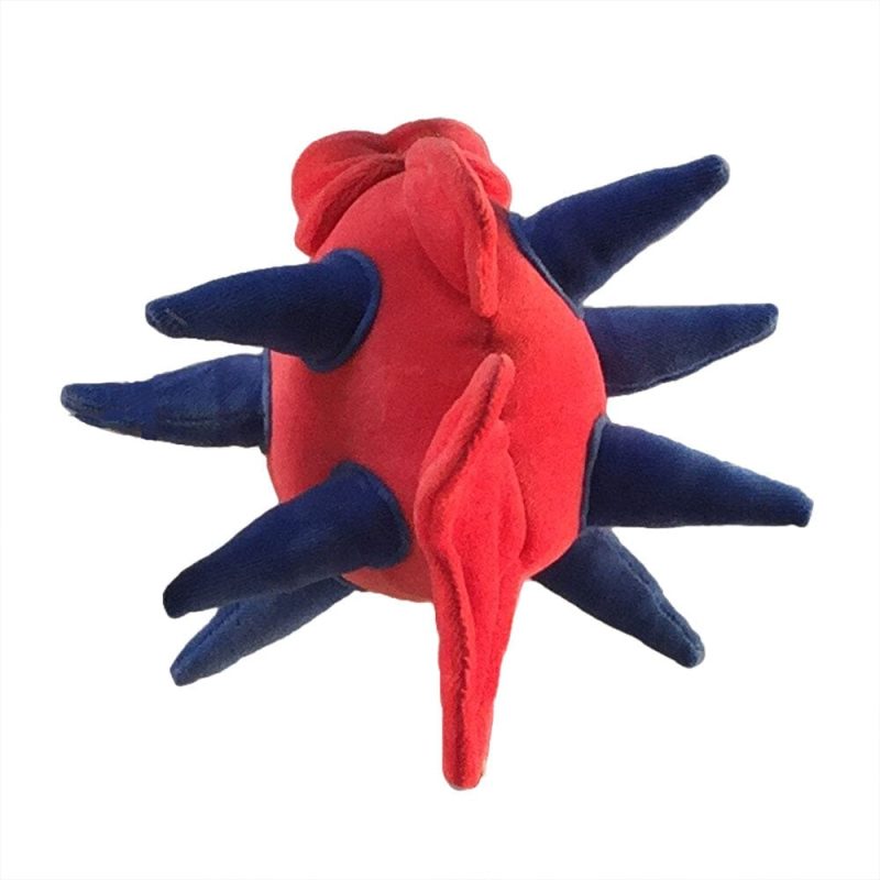 FunnyFriends Fish Spike RedBlue Mini RearView 1022