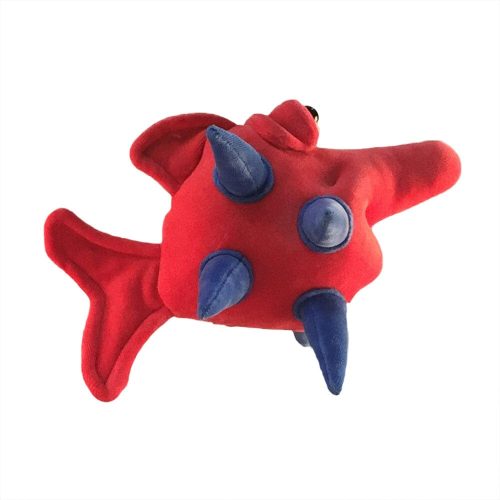 FunnyFriends Fish Spike RedBlue Mini SideView 1022