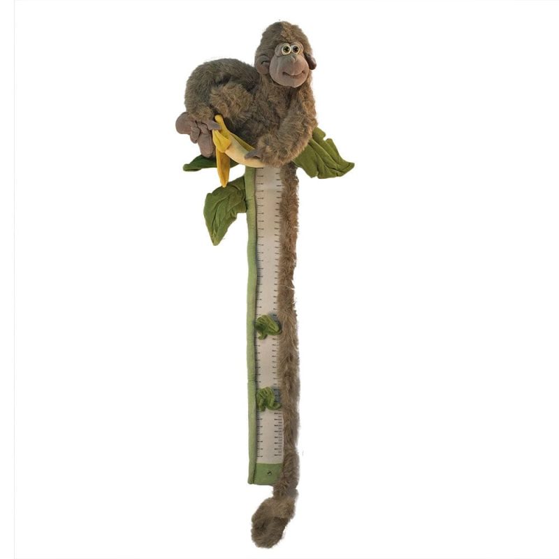 FunnyFriends GrowthCharts Monkey Leaves 80inches 1061