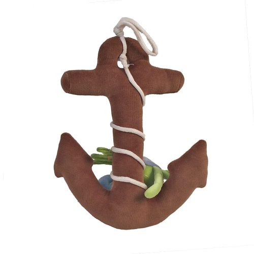 FunnyFriends Nautical AnchorCrab ChocolateBlue RearView 1057 copy