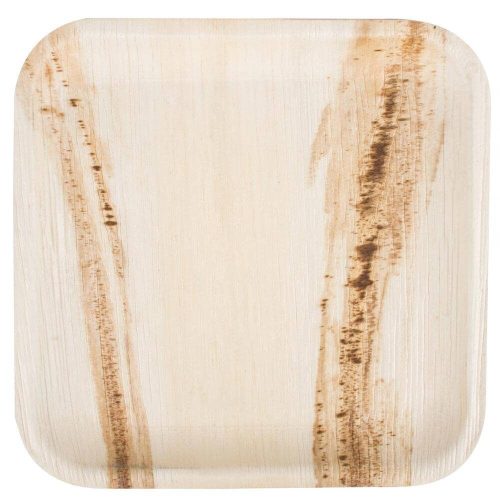 Karmic Seed Areca palm Square 10 Inch Plate 2