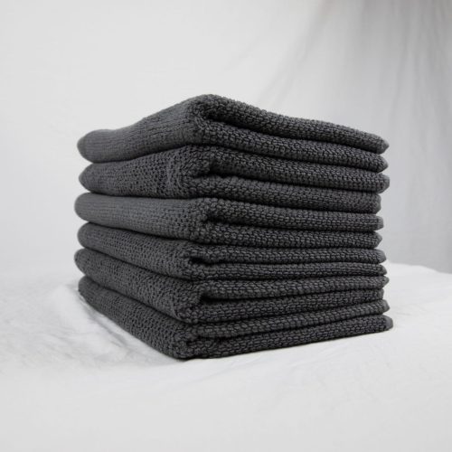 LotusHandTowelCharcoal