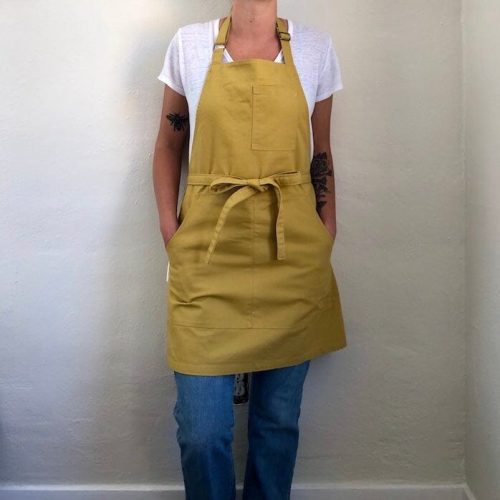 farm apron golden