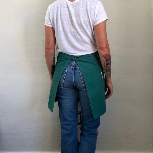 half apron teal 2