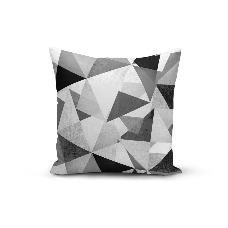 pillow black white geometric pillow cover 12x16 multicolored 7283308101735