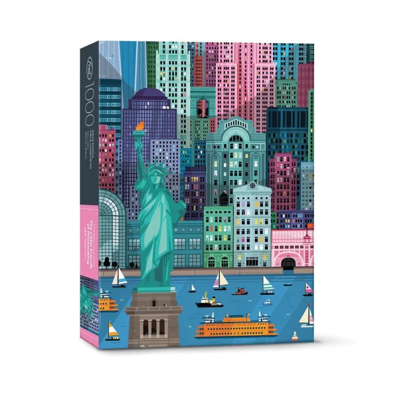 puzzle 1000 piece little friends new york 5274230 4